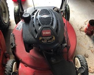 TORO GAS LAWNMOWER