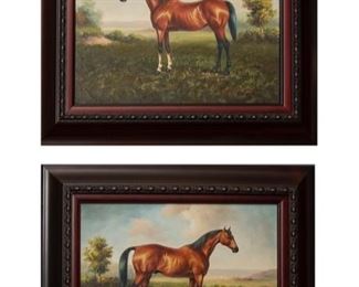 Equestrian on Canvas