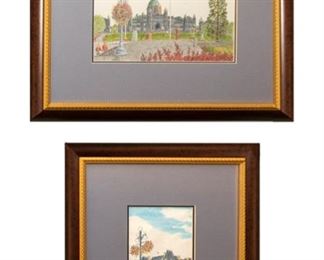 Graham Stewart Watercolor on Prints