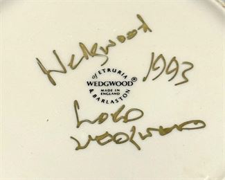 Wedgwood Bisquit Jar Signed Lord Wedgwood Bottom