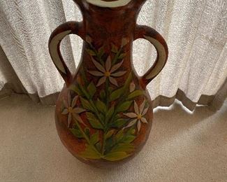 Giant MCM decorative vase.