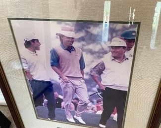Freddy, Greg, and Ray at Augusta.