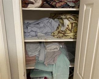 Towels and sheets you would cringe at paying retail prices for.