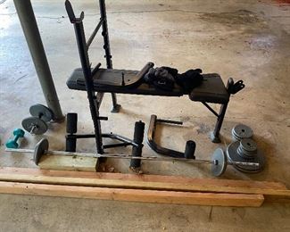 These weights are going to pump, you up!