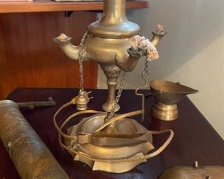 Brass/Bronze Lucerne Lamp