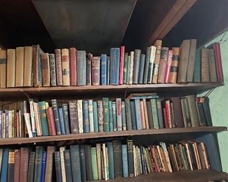 Various Antique Books