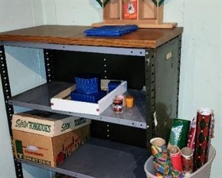 Christmas and shelving