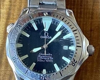 Men's Omega Seamaster Professional Chromometer 300m 1000H Watch