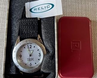 Relic IBM Watch In Original Box With Tags
