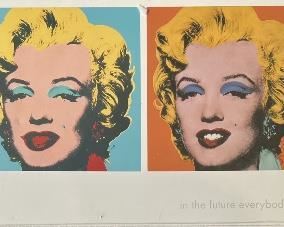 Andy Warhol 2007 Reproduction Marilyn Monroe Horizontal Poster