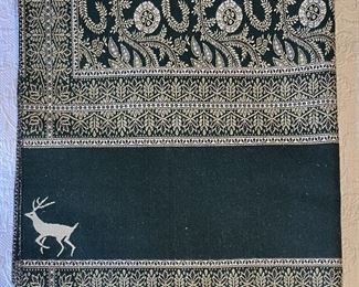 40w X 80 Inch Egyptian Woven Abogazala Aboelela Throw Blanket With Fringe