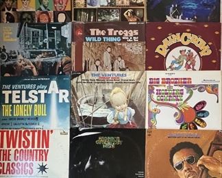 (12) Assorted Vintage Vinyl Albums - The Who, Rain Crow, Charles Mingus, Monk, And More