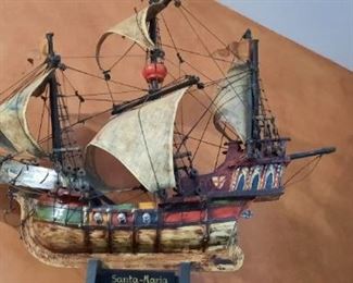Large replica ship of the Santa Maria