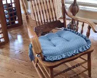 Vintage oak rocking chair