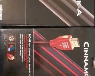 New audio/ video cables in box