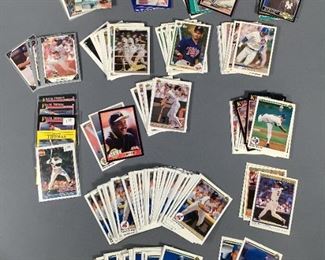 Assorted MLB Trading Cards
