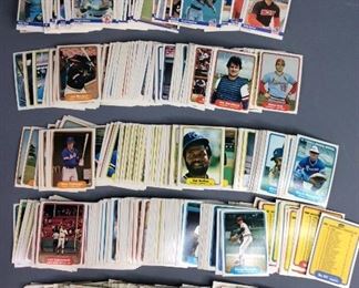 Assorted Partial Sets of MLB Sports Cards