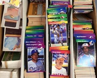 MLB Donruss Cards and Puzzles