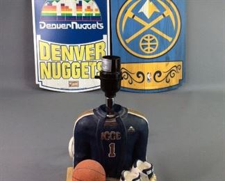  Denver Nuggets Plaques & Lamp