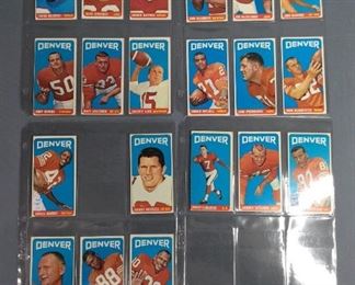 1965 NFL Sports Cards