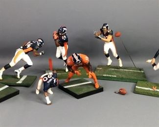 Denver Broncos Player Figurines