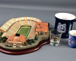 Assorted College Football Collectables