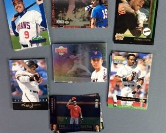 Assorted Upper Deck MLB Trading Cards