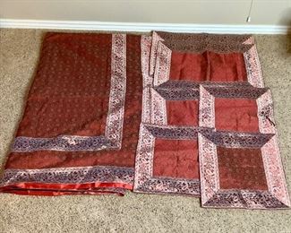 Duvet Cover and Pillow Shams
