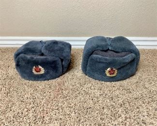 Russian Fur Uniform Hats