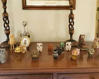 Miniature owl collection