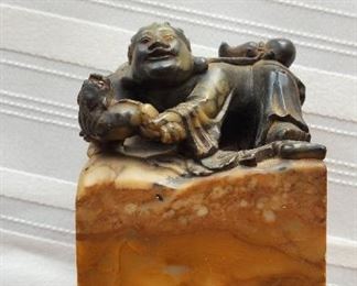 UPDATE: Large Chinese soapstone seal