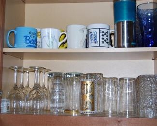 CUPS AND GLASSES