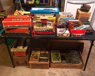 Lionel trains and accessories