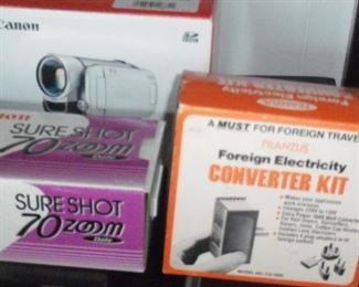 Canon Sureshot 70 Zoom camera Canon FS200 Camcorder