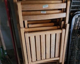 Wood Folding Chairs 