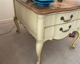 French Provincial Style Side Table