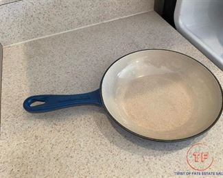 LE CREUSET Dark Blue 6 1/2" Skillet