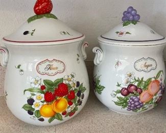 The LENOX Orchard Canisters - 4 Piece Set