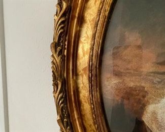 Large ETHAN ALLEN Calmady Children Sir Thomas Lawrence with Ornate Frame