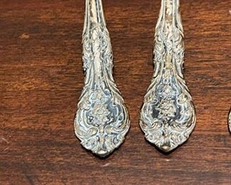 GORHAM Sterling Silver King Edward Pattern Spoons - Set of 6