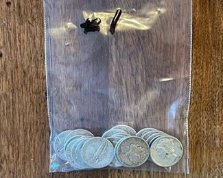 SILVER Mercury Dimes (1930s-1940s) - LOT OF 20 (8 Different Lots)