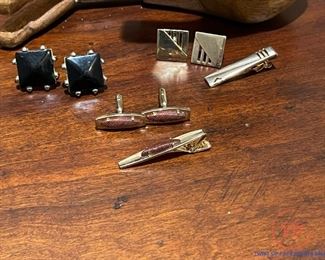 LOT - Cufflinks and Tie Bars #3