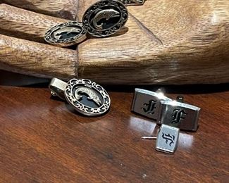 LOT - Cufflinks and Tie Tacs #2