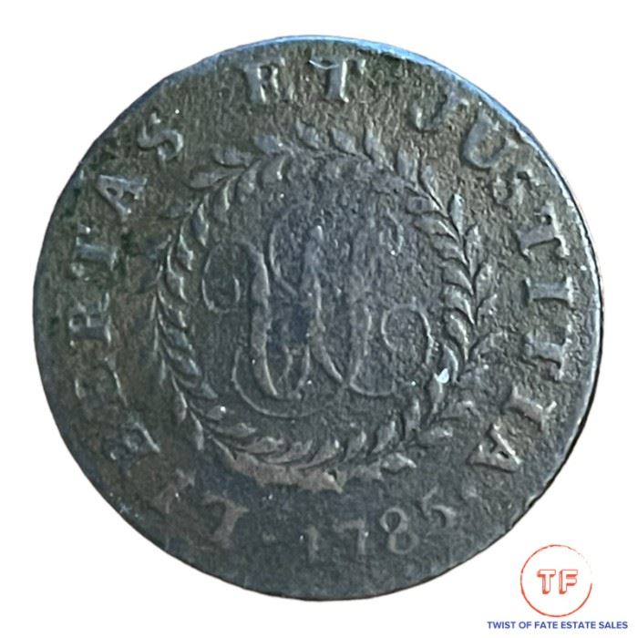 1785 Nova Constellatio Copper Early US Coin