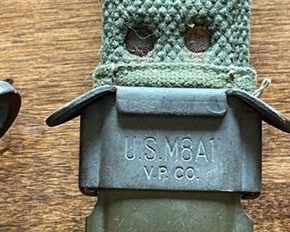 M8A1 Knife Bayonet Scabbard V.P. Co. US