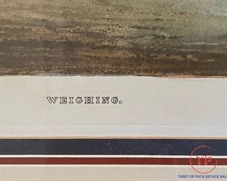 Henry Alken 1818 Ipswigh Weighing Engraved by Sutherland