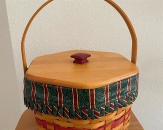 Longaberger 1997 Snowflake Basket