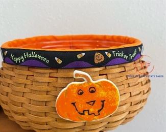 Longaberger 2004 Halloween Baskets - SET