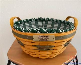 Longaberger 1999 Popcorn Basket