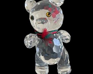 Swarovski Crystal Kris Bear Figurines - SET OF 2